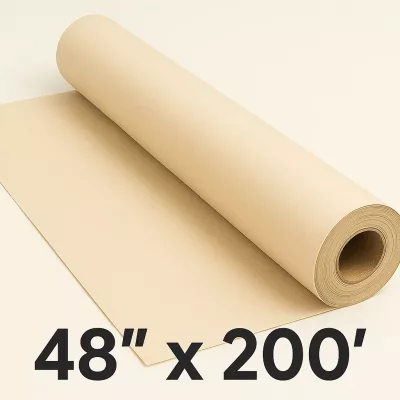 48″ X 200FT ROLL OF MANILA PATTERN PAPER